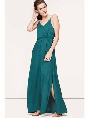 green emerald velvet dress Nala Green Asymmetric Maxi Dress With Split  Club L London